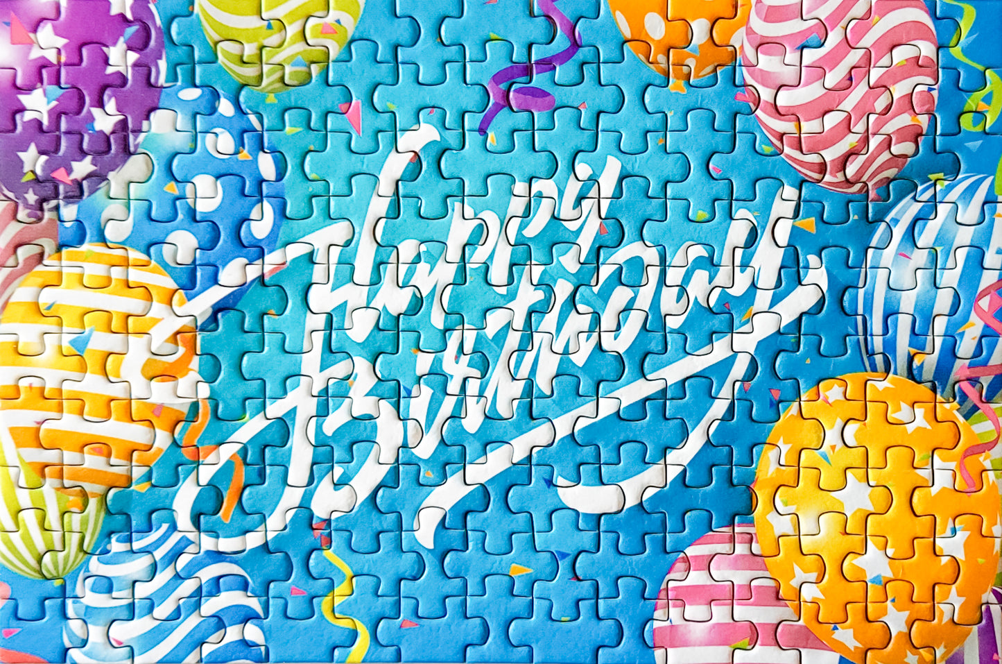 Happy Birthday Balloons Micro Puzzle