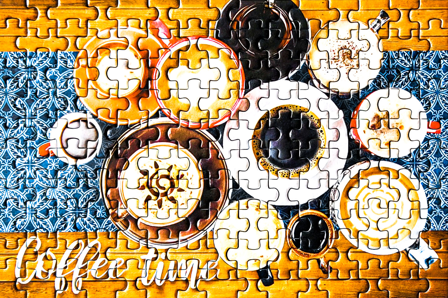 Coffee Time Micro Jigsaw Puzzle