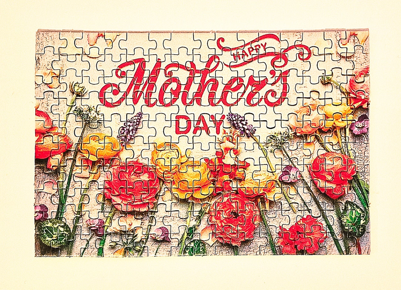 Happy Mother's Day Wild Flowers Micro Puzzle