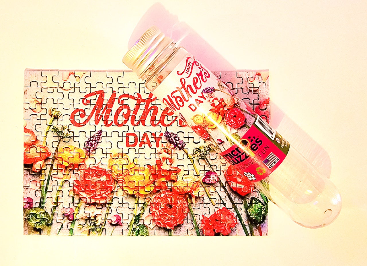 Happy Mother's Day Wild Flowers Micro Puzzle